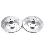 Powerstop JBR972XPR Disc Brake Rotor Set For Select 02-15 Lexus Toyota Models New. Price: $202.99.
