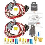 Dual Electric Fan Relay Kit Radiator Cooling Thermostat Temp... New. Price: $46.63.