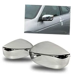 Sizver Chrome Top Half Door Mirror Cover Overlay Designed For 2008-2012 Accord New. Price: $42.11.