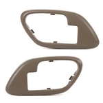 Pair Inside Door Handles Bezel Fit For 1995-1999 Chevy Gmc Truck Pickup New. Price: $10.34.