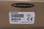 New Banner Engineering Q45VR3LPQ Photoelectric Sensor Stock H229A. Price: $195.00.