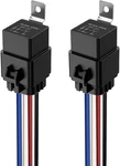 Gebildet 2PCS 40/30 Amp Waterproof Relay Switch 12AWG Harness Set With Built-... New. Price: $18.43.