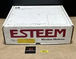 Preowned- Esteem 195EG Wireless External Modem Fast Shipped & Warranty Used. Price: $382.50.