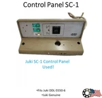 Control Panel Juki Single Needle Machine DDL-5550-6 Used. Price: $90.00.
