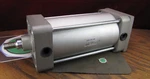 Smc Pneumatic Tie Rod Cylinder 150MM Stroke 100MM Bore 250PSI US25669-S600-XA26M New. Price: $250.00.