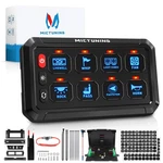 Mictuning 8 Gang Switch Panel Led Light Electrical Relays System Marine 12/24V New. Price: $84.39.