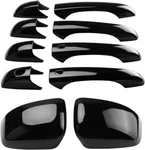 Dloveg For Jeep Grand Cherokee Dodge Durango Rearview Mirror Door Handle Covers New. Price: $41.99.