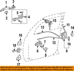 Toyota Oem Front Door-lock Actuator Motor 6903042230 New. Price: $321.85.