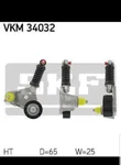 Tensioner Pulley, V-ribbed Belt Ford Jaguar Skf Vkm 34032 New. Price: $127.93.