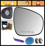 Heated Passenger Side Mirror Glass For Lexus ES300H, IS250, GS350 & More - Blind New. Price: $69.99.