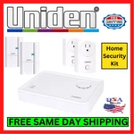 Uniden Home Security Kit W/ Siren Wireless Door/window Sensors Light Switches Open. Price: $69.98.