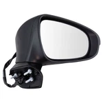 Trq Mirror Power Heated Turn Signal Puddle Smooth Black For ES350 ES300H New. Price: $80.85.