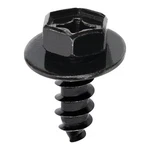 Oautoo 25PCS M6.3-2.5X15.5MM Bumper Cover Splash Shield Mud One Size, Black New. Price: $17.50.
