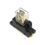 Nte Electric R14-11D10-12 10A 12VDC/240V Coil Base And Relay Used. Price: $20.00.