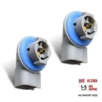Leechio Car Reverse Bulb Holder, 2-PIN Rear Taillight Brake Plug, New. Price: $12.61.