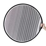 Wjskdq 80CM Circular Striped Flexible Foldable Pdr Lined Light Reflector Boar... New. Price: $29.14.