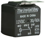 Install Bay RL3040 Single Pole Double Throw Spdt / Amp 12VDC Relay New. Price: $10.95.