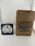 Weschler KX-241 0-1000-0A Ammeter Panel Analog Gauge Nos Missing Hardware New. Price: $149.95.