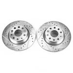Disc Brake Rotor Set-rear Drilled, Slotted And Zinc Plated Pair New. Price: $199.99.