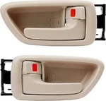 Interior Door Handles W/ Bezel (pair), Size: 2000-2007 Beige Paircolor: New. Price: $28.99.