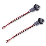 Leechio Car Turn Signal Lights Harness Pigtail Socket, T10 T13 T15 Brake Gray New. Price: $9.49.