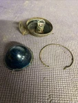 Beehive Glass Lens Light Blue Vintage King Rod Motorcycle Turn Signal 70-C For. Price: $39.95.