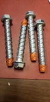 Box Of 42 Powers 07217 1/2IN 4IN Steel Wedge-bolt Ansi-bit ( B1-4D) New. Price: $95.00.
