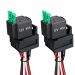 Fused Relay 40A 12VDC 4-PIN Spst With Harness Socket And 30A Led (2-PACK) New. Price: $25.63.