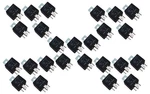 25 Lot Omega AU-7 12VDC Relays 30 / 40 Amp Spdt Single Pole Double Throw New. Price: $93.95.