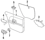 Genuine Gm Window Switch 10261118 New. Price: $40.31.