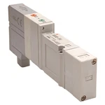 Smc SV1300-5FU Solenoid Valve, 3-POSITION 5-PORT, 0.2-0.7MPA, 24VDC Coil Used. Price: $40.00.