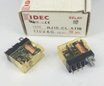 10PCS/1BOX Idec Relays RJ1S-CL-A110 RJ1SCLA110 110VAC In Brand New. Price: $243.00.