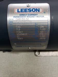 Leeson Motor, Hp, 3000 Rpm, 0-120 Vdc, Tenv, 56CZ, Shaft Diameter- 5/8" New. Price: $139.95.