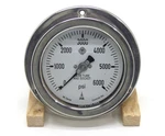 Mcdaniel 316 Ss Tube And Socket 4" 6,000 Psi Gauge Used. Price: $60.00.