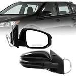 Right Passenger Side Mirror Assembly Compatible With Rav-four 2013-2015 ... New. Price: $66.40.